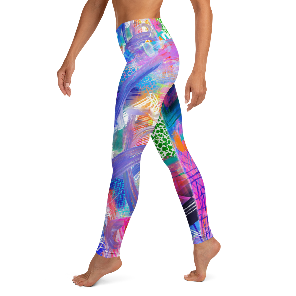 leggings “colour clash”