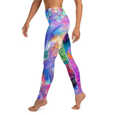 leggings “colour clash”