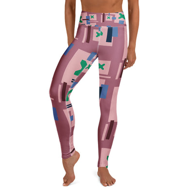 leggings “pink x”